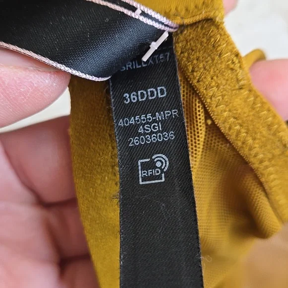 Victoria’s Secret Very Sexy Push-Up Bra 36DDD Gold Lace Plunge Strappy Luxe - Picture 6 of 7